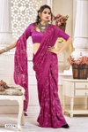 Krupanshi Vol 4 By Vallabhi Moss Georgette Printed Sarees Orders In India